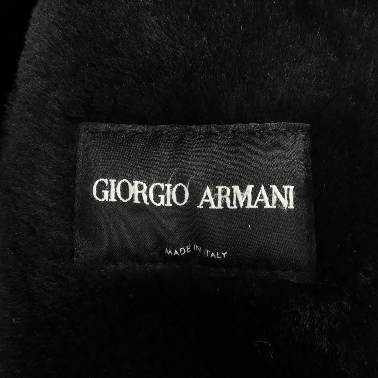 ジョルジオ アルマーニ GIORGIO ARMANI ムートンジャケット