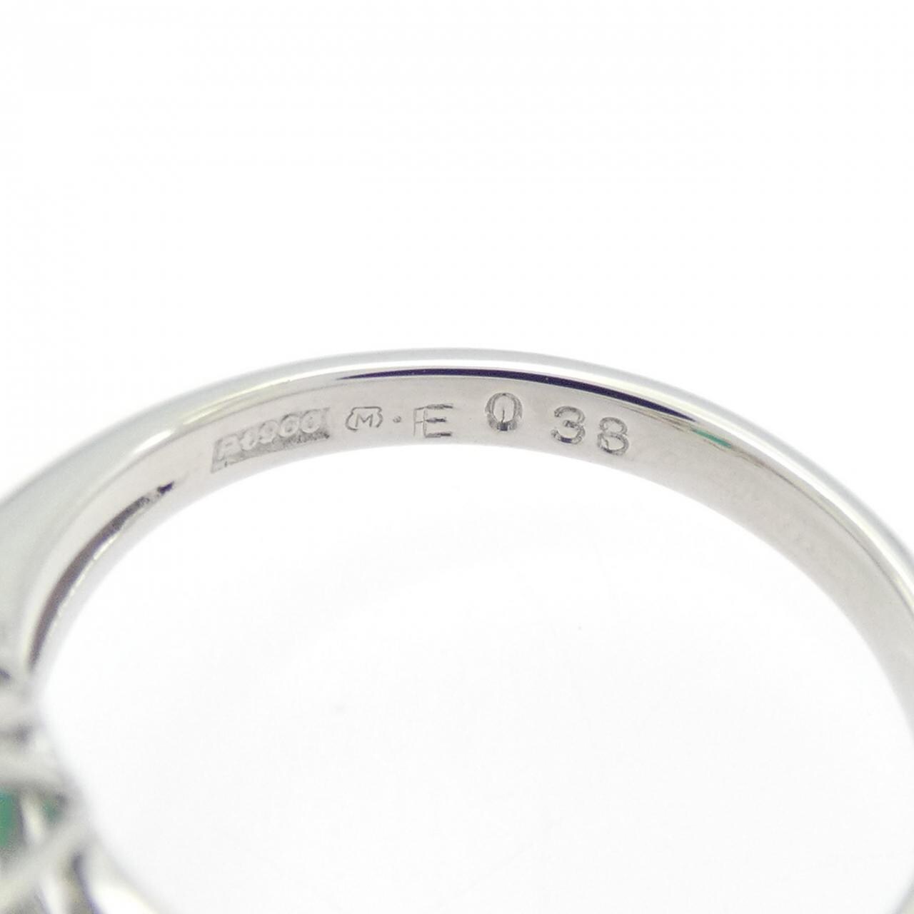 MIKIMOTO Emerald Ring 0.38ct