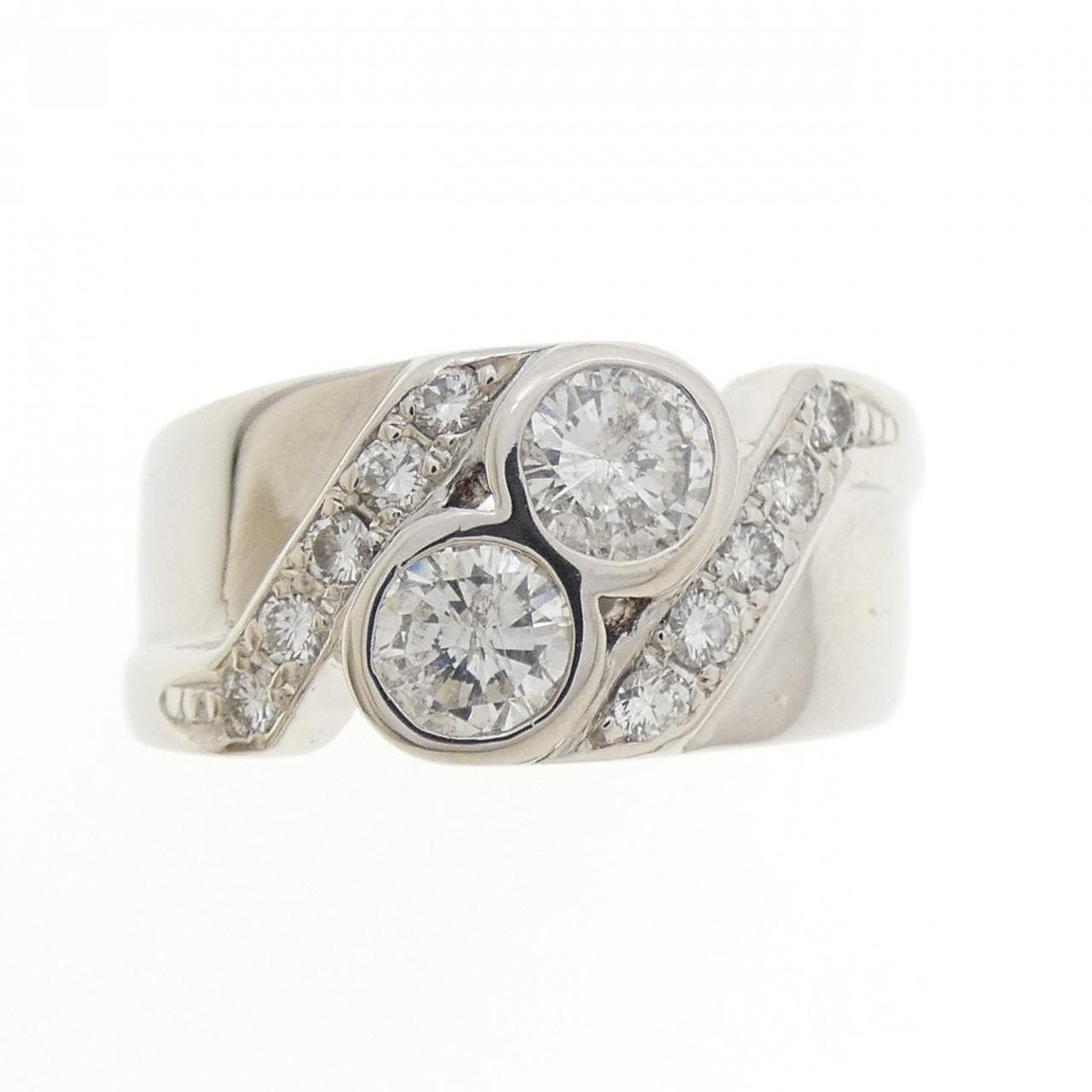 PT900 ダイヤモンド リング 0.76CT