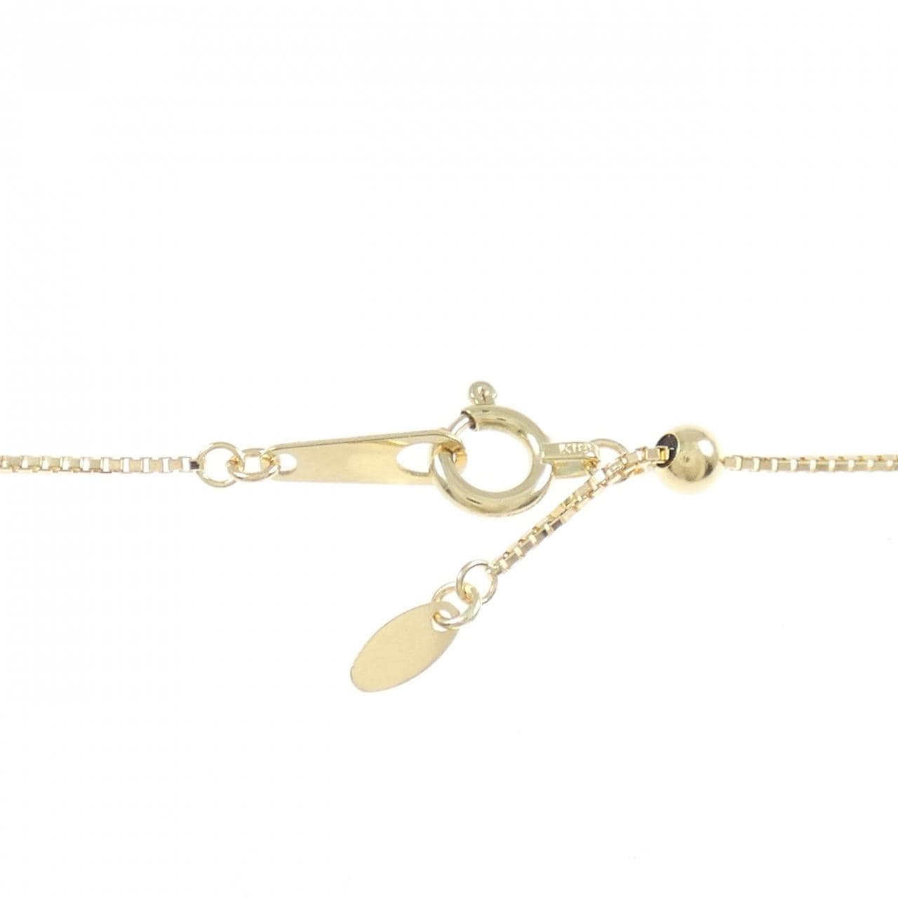 K18YG ガーネット ネックレス 5.01CT
