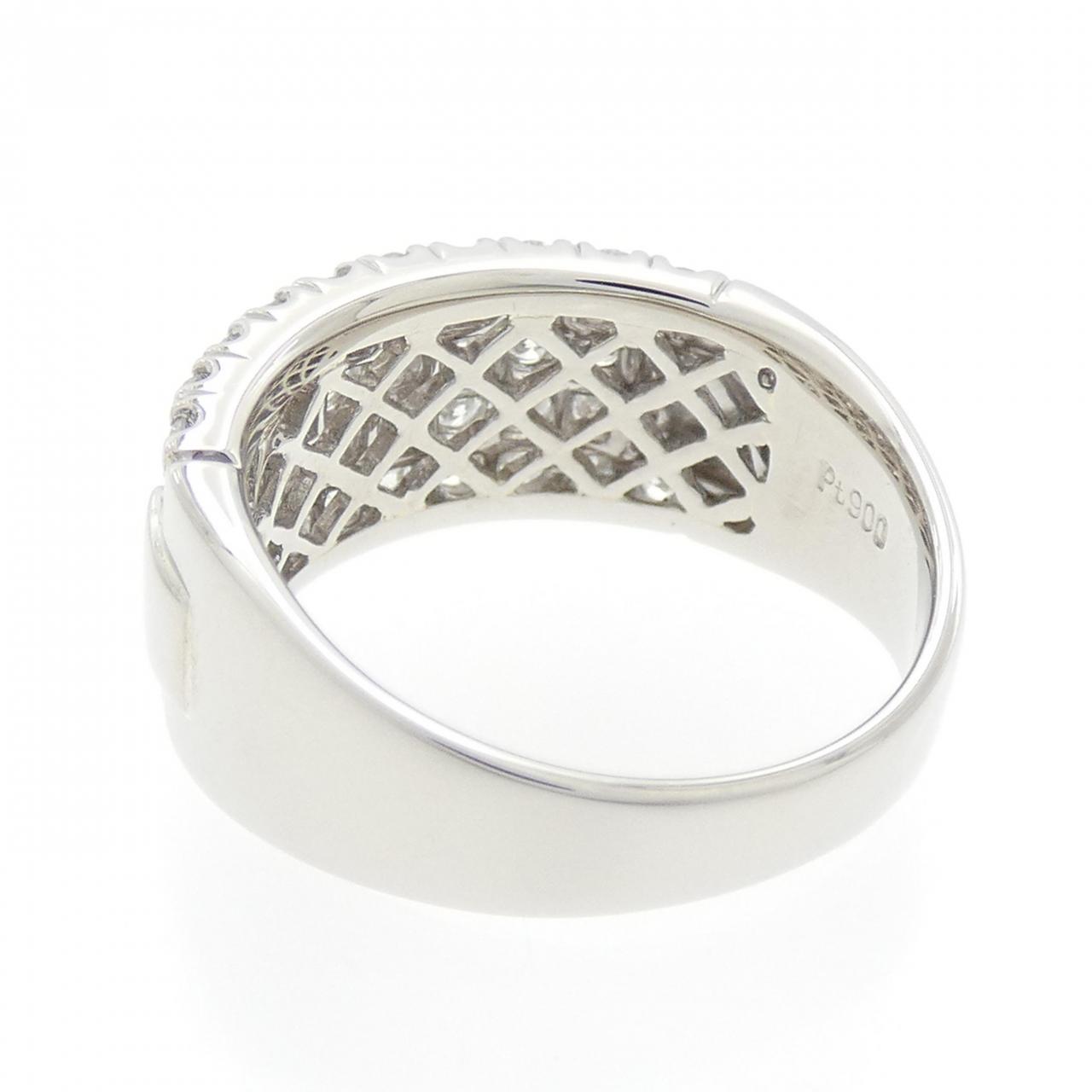 PT900 Pave Diamond Ring 1.00CT