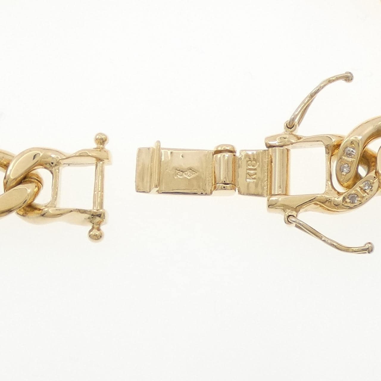 K18YG ダイヤモンド ブレスレット 1.00CT