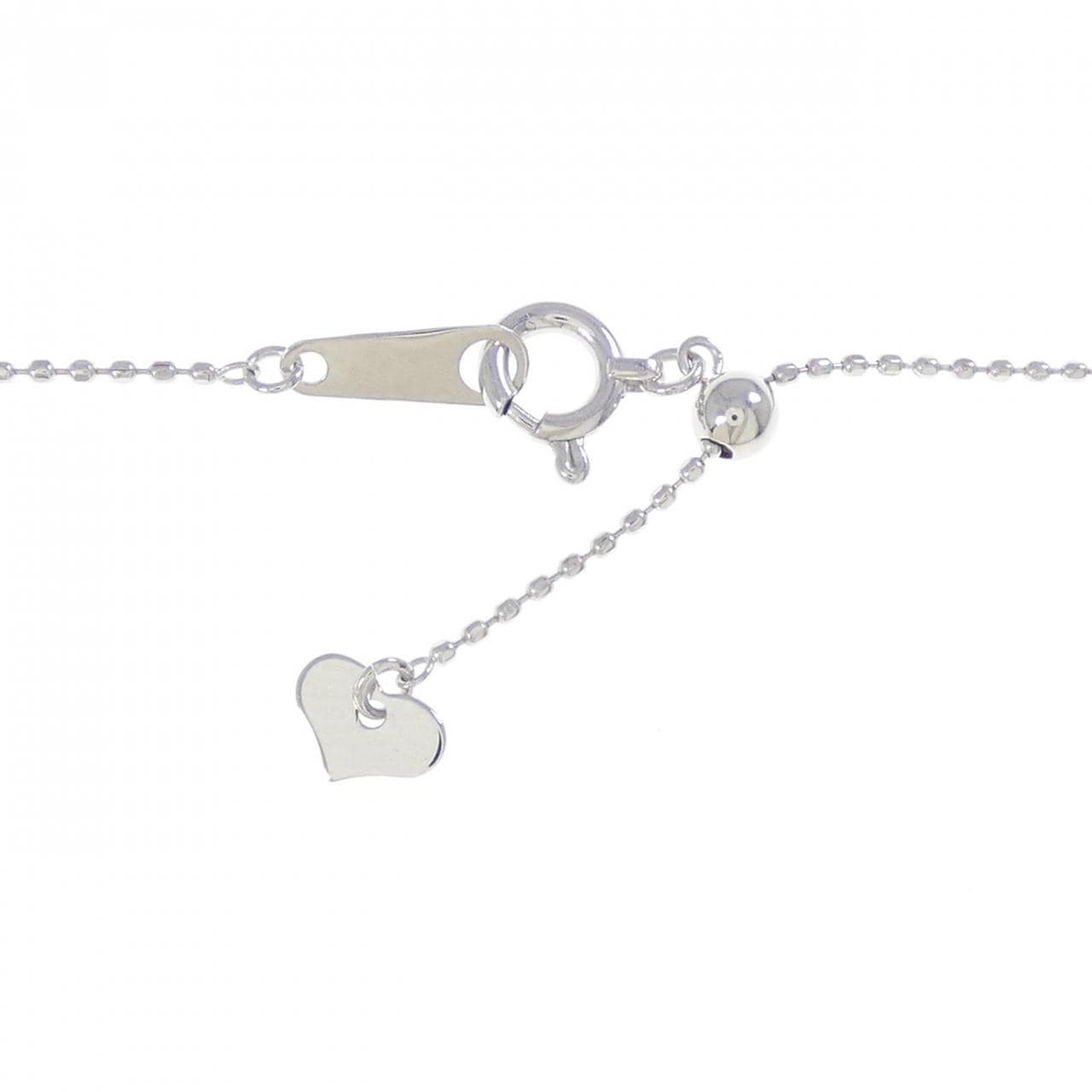 K18WG ダイヤモンド ネックレス