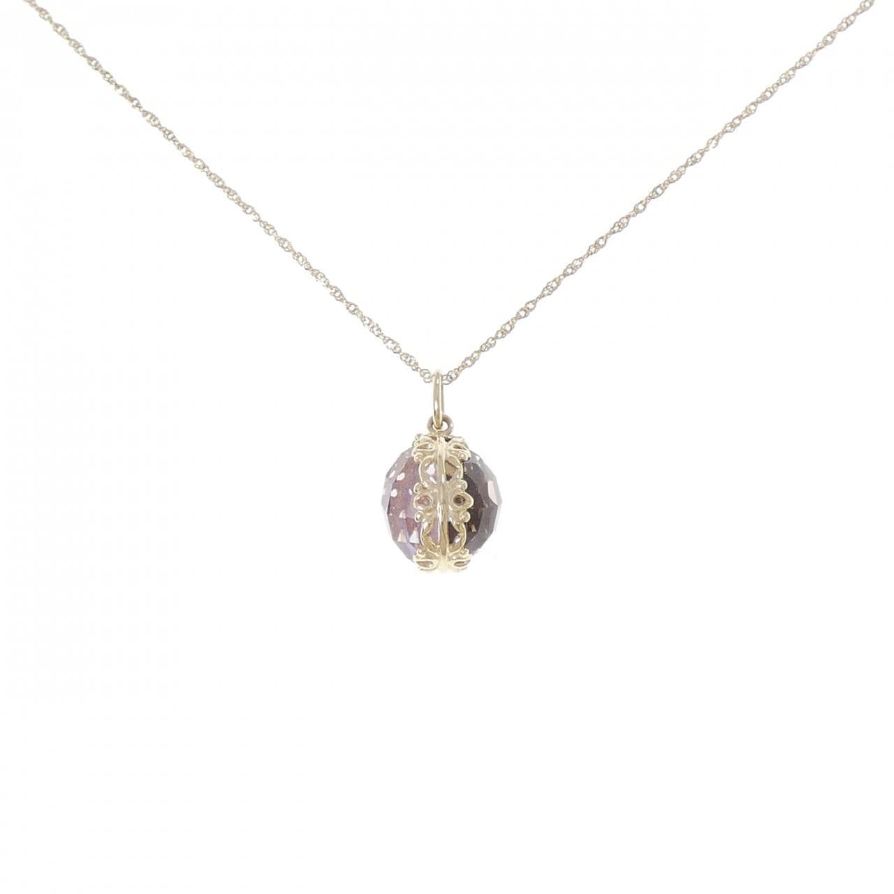 K10YG アメジスト ネックレス