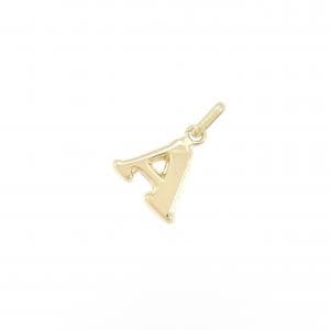 K18YG イニシャルA ペンダント