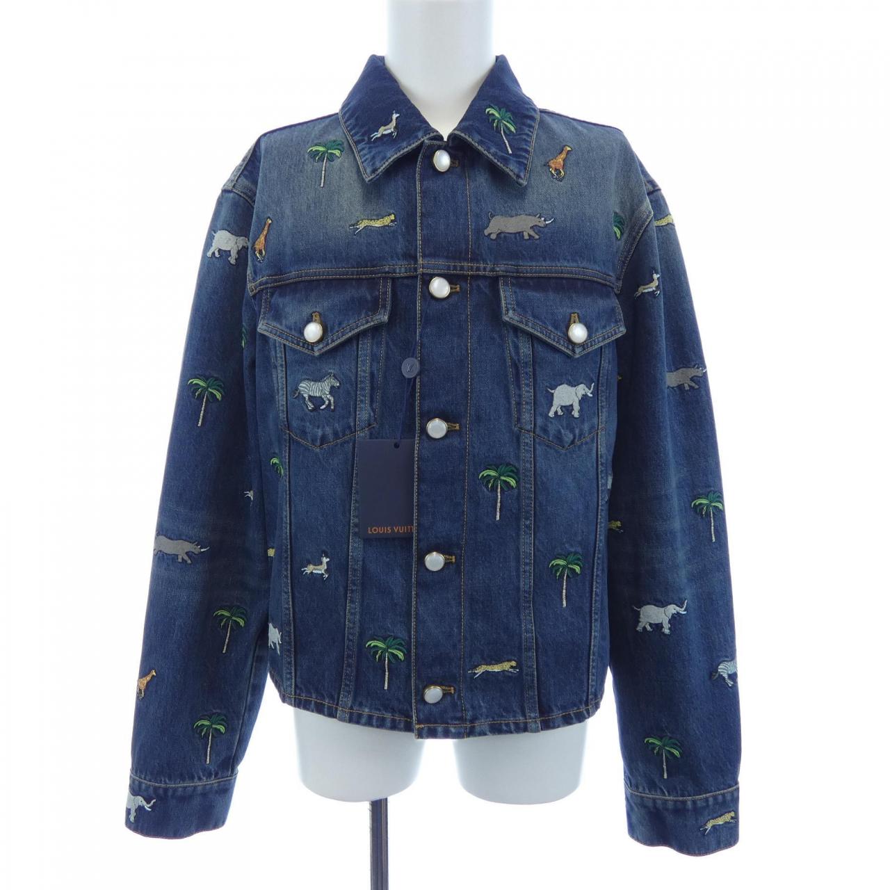 ルイヴィトン LOUIS VUITTON ザ･ダージリン リミテッド エンブロイダリー デニム HUA92WXY3 デニムジャケット