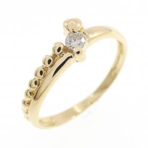 K18YG ダイヤモンド リング 0.05CT