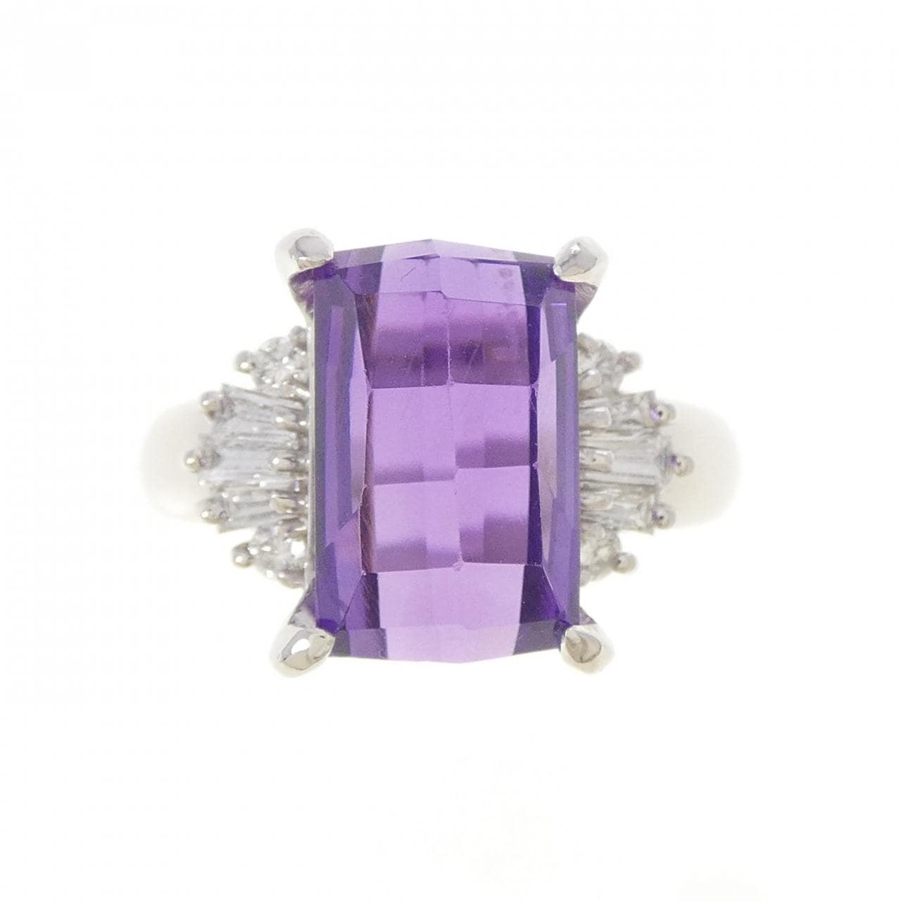 PT900 アメジスト リング 4.70CT