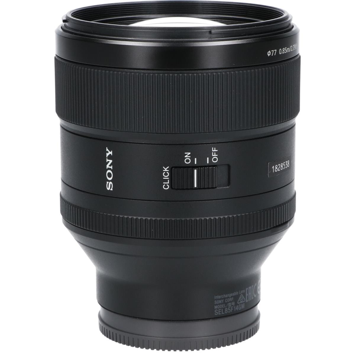 SONY FE85mm F1.4GM (SEL85F14GM)