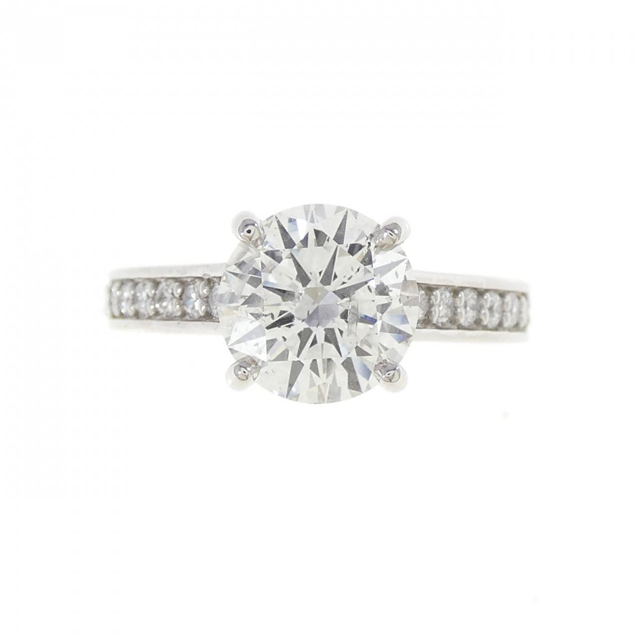 【リメイク】PT900 ダイヤモンド リング 2.059CT E SI2 EXT