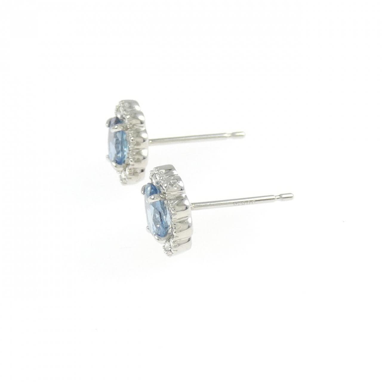 PT900 アクアマリン ピアス 0.51CT