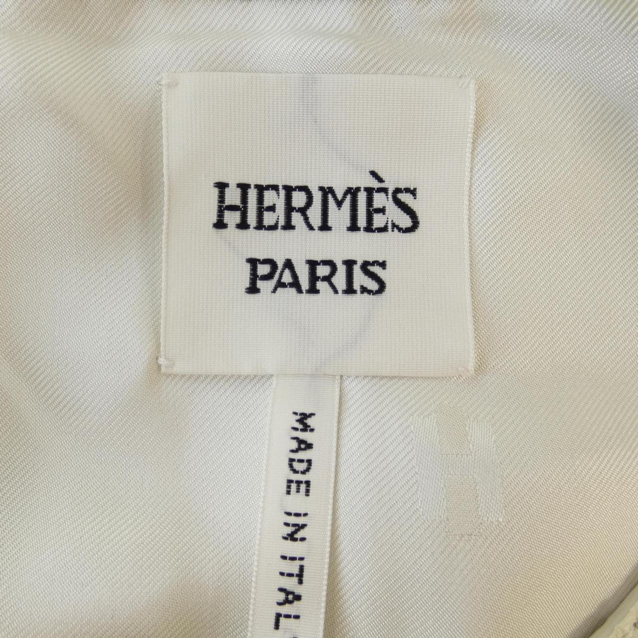 エルメス HERMES クルードセル 2H1129D0 ロングベスト