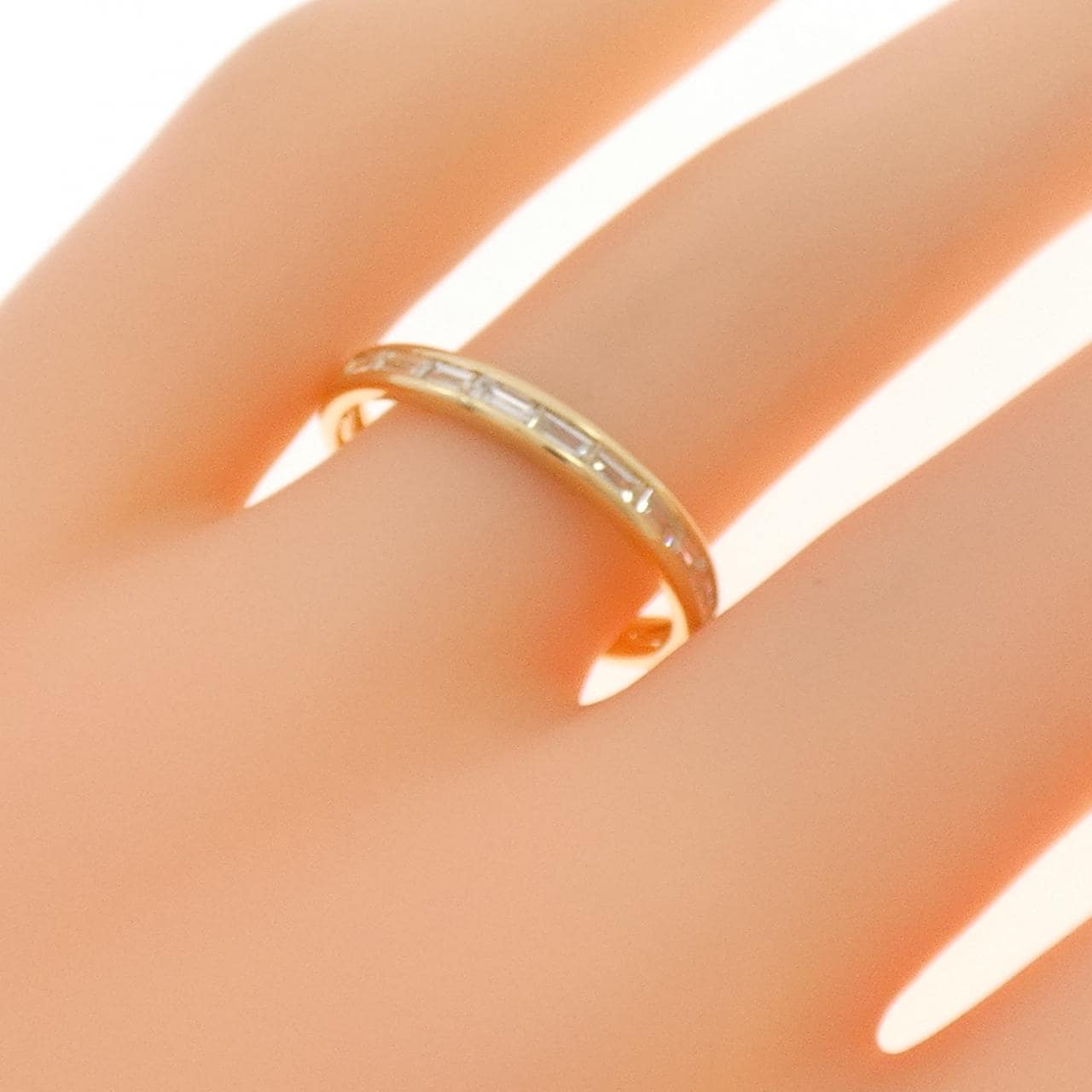 K18YG ダイヤモンド リング 0.33CT