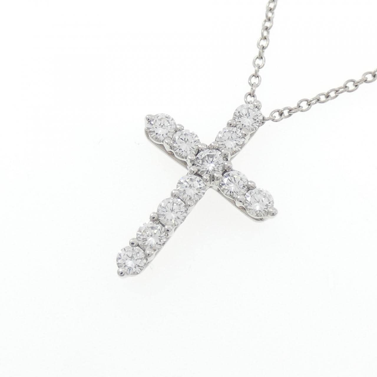 ティファニー スモールクロス ネックレス