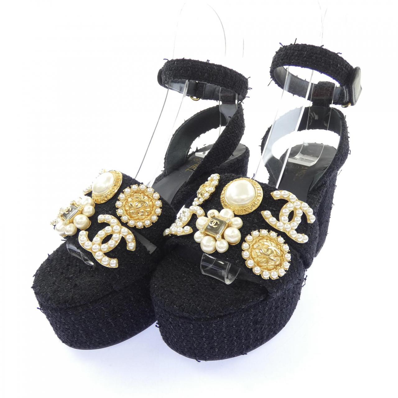 シャネル CHANEL LOOK30 G46423B20334 サンダル