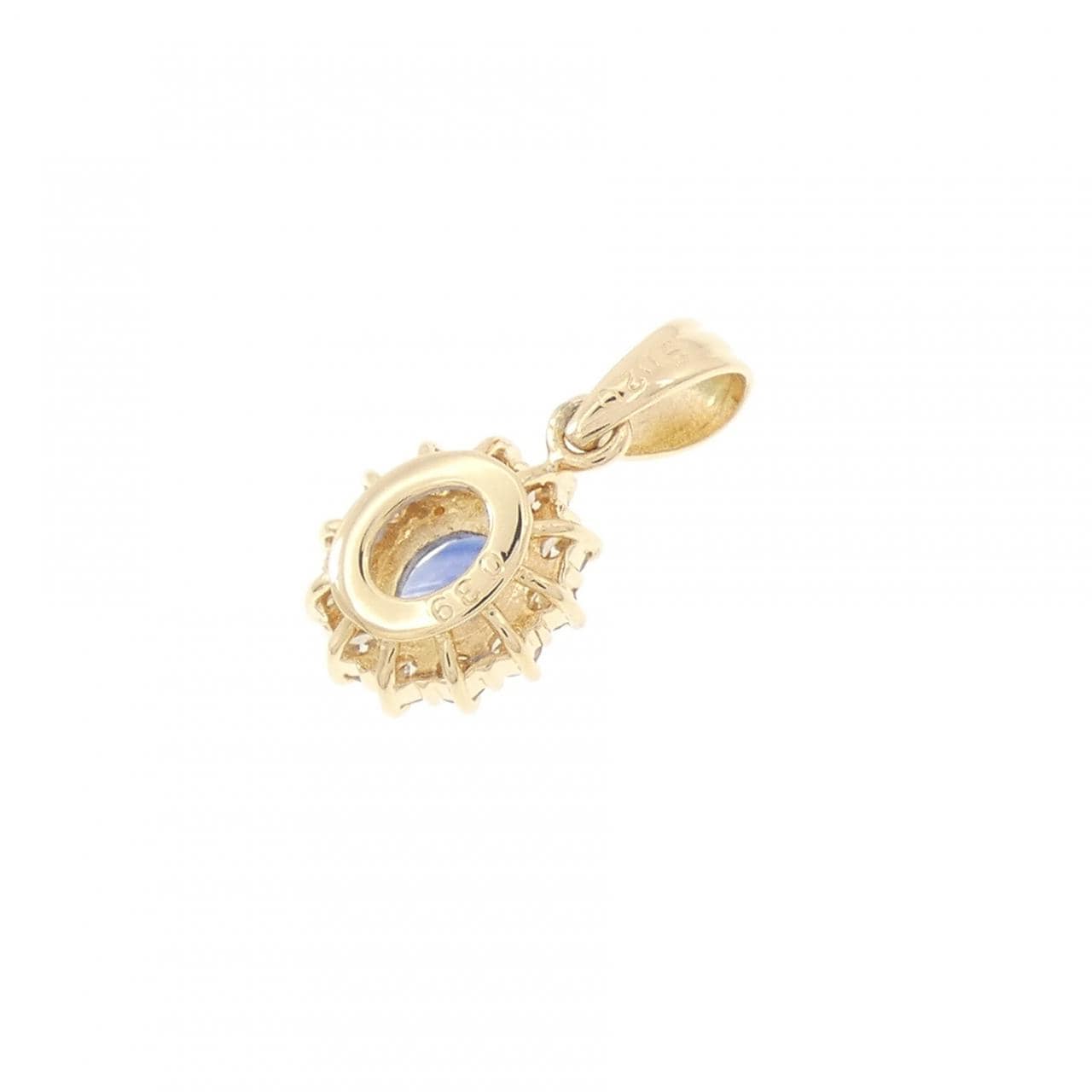 K18YG サファイヤ ペンダント 0.39CT