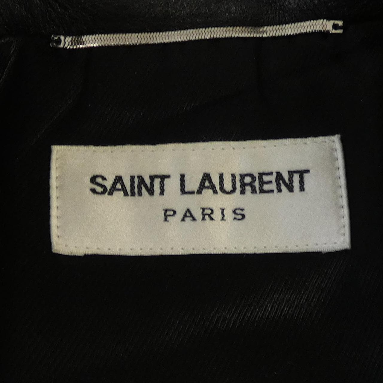 サンローラン SAINT LAURENT L01O　クラシックモーターサイクルジャケット 484284 Y5YA2 レザーライダースジャケット