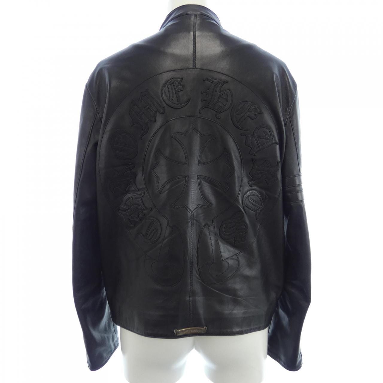 CHROME HEARTS HEARTS leather jacket