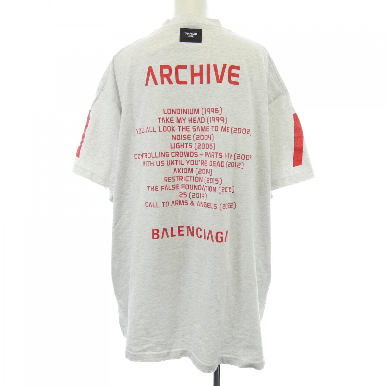 バレンシアガ BALENCIAGA 739028 TQVA1 Tシャツ