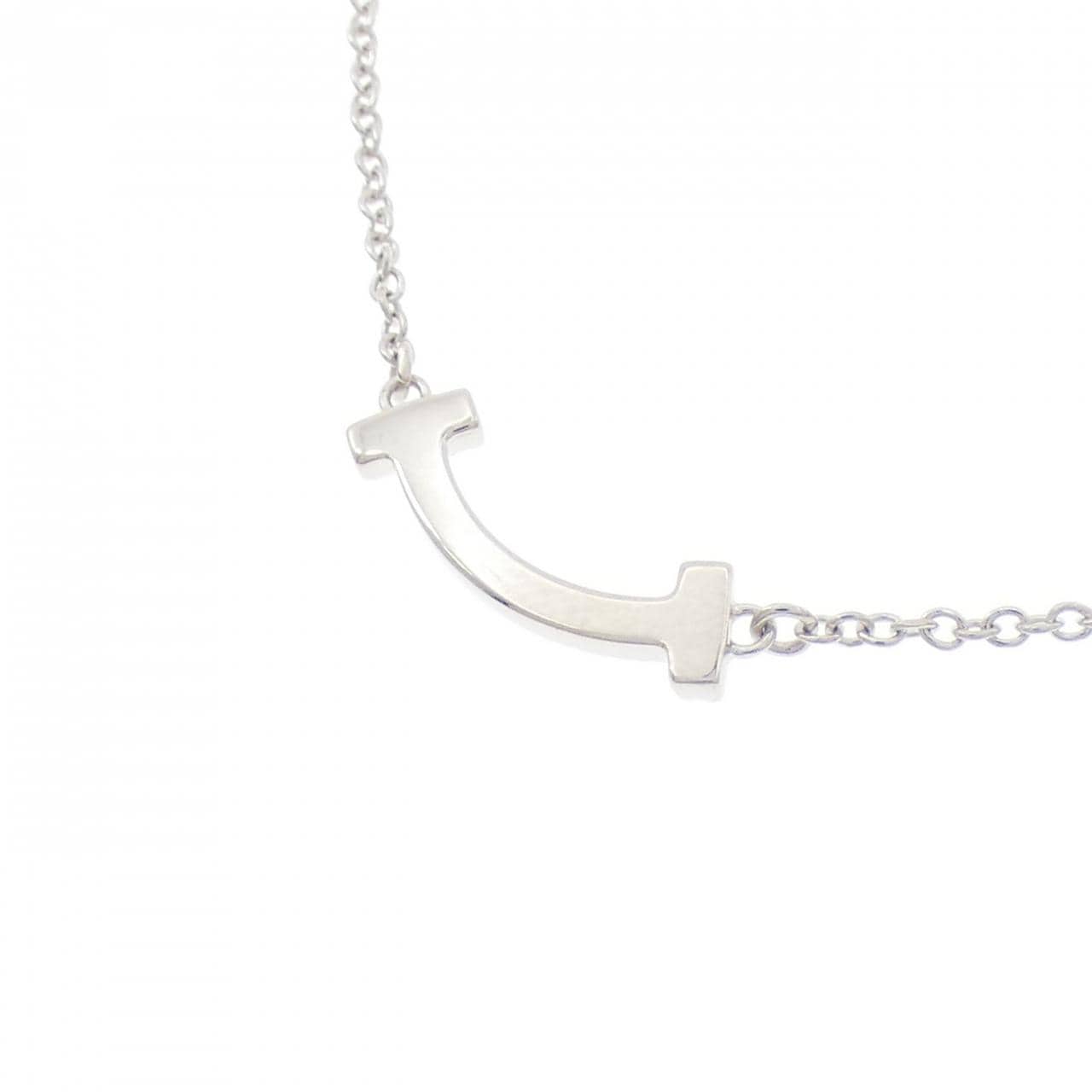 ティファニー Tスマイル ミニ ネックレス