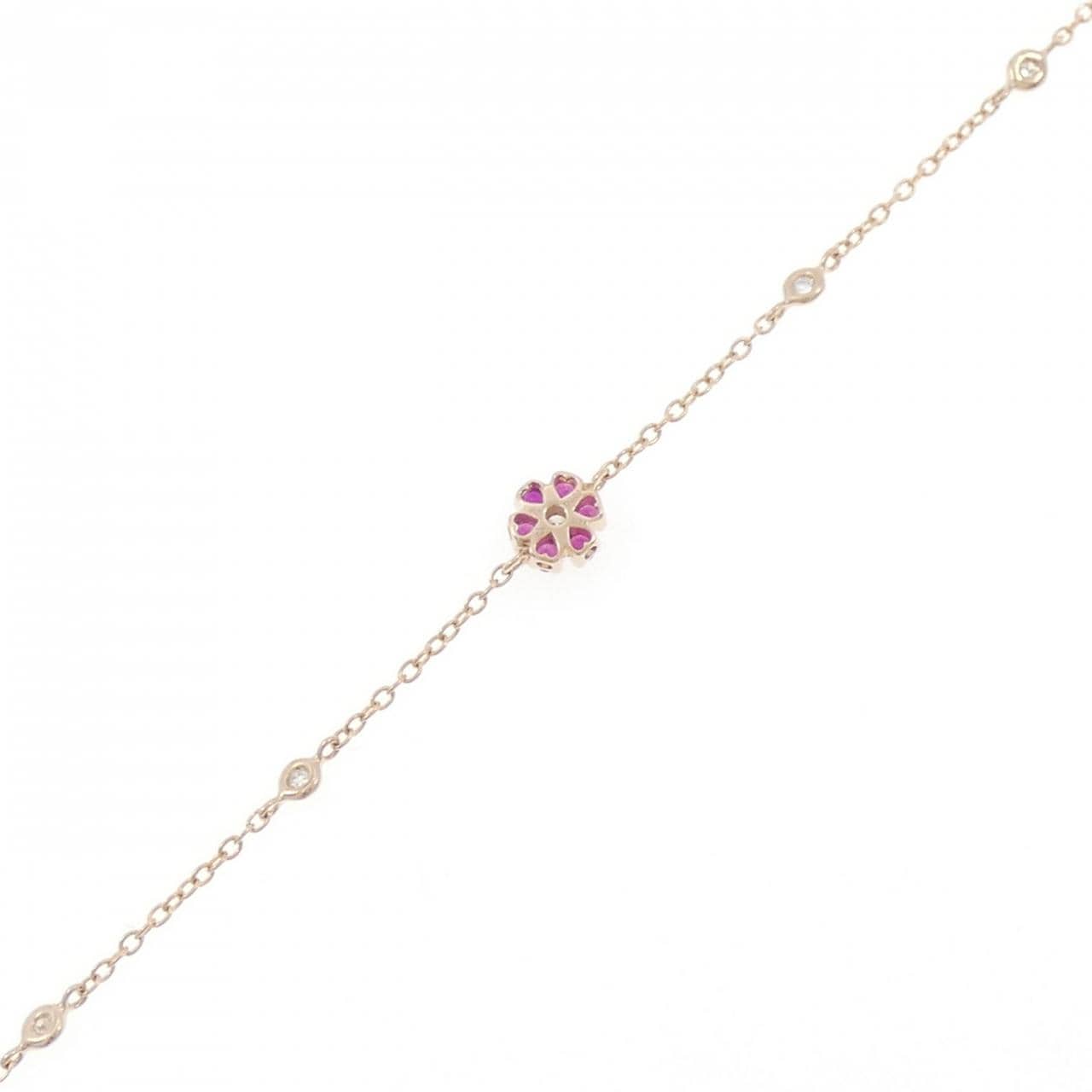 ポンテヴェキオ ルビー ブレスレット 0.11CT