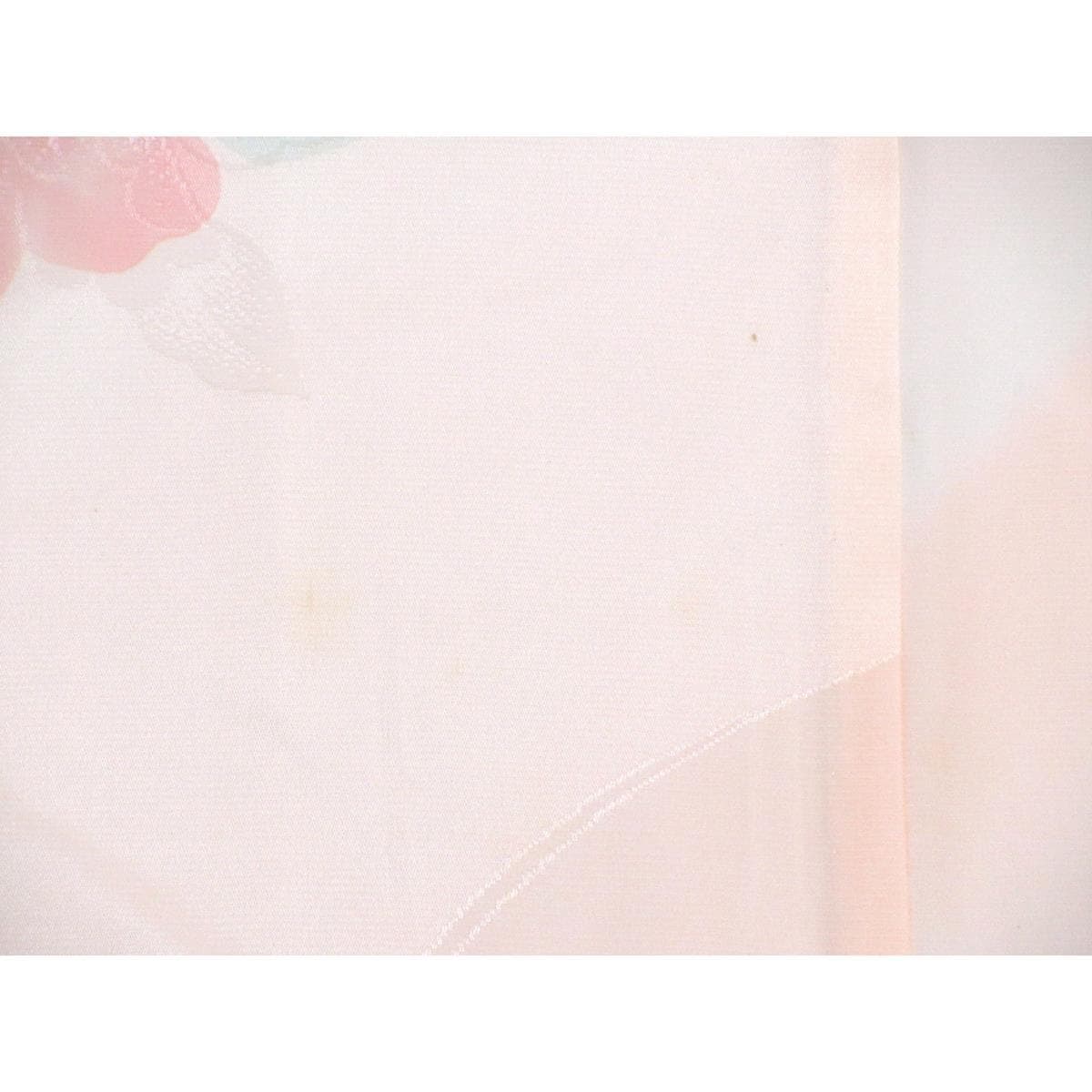 長襦袢　振袖　友禅加工ボカシ染