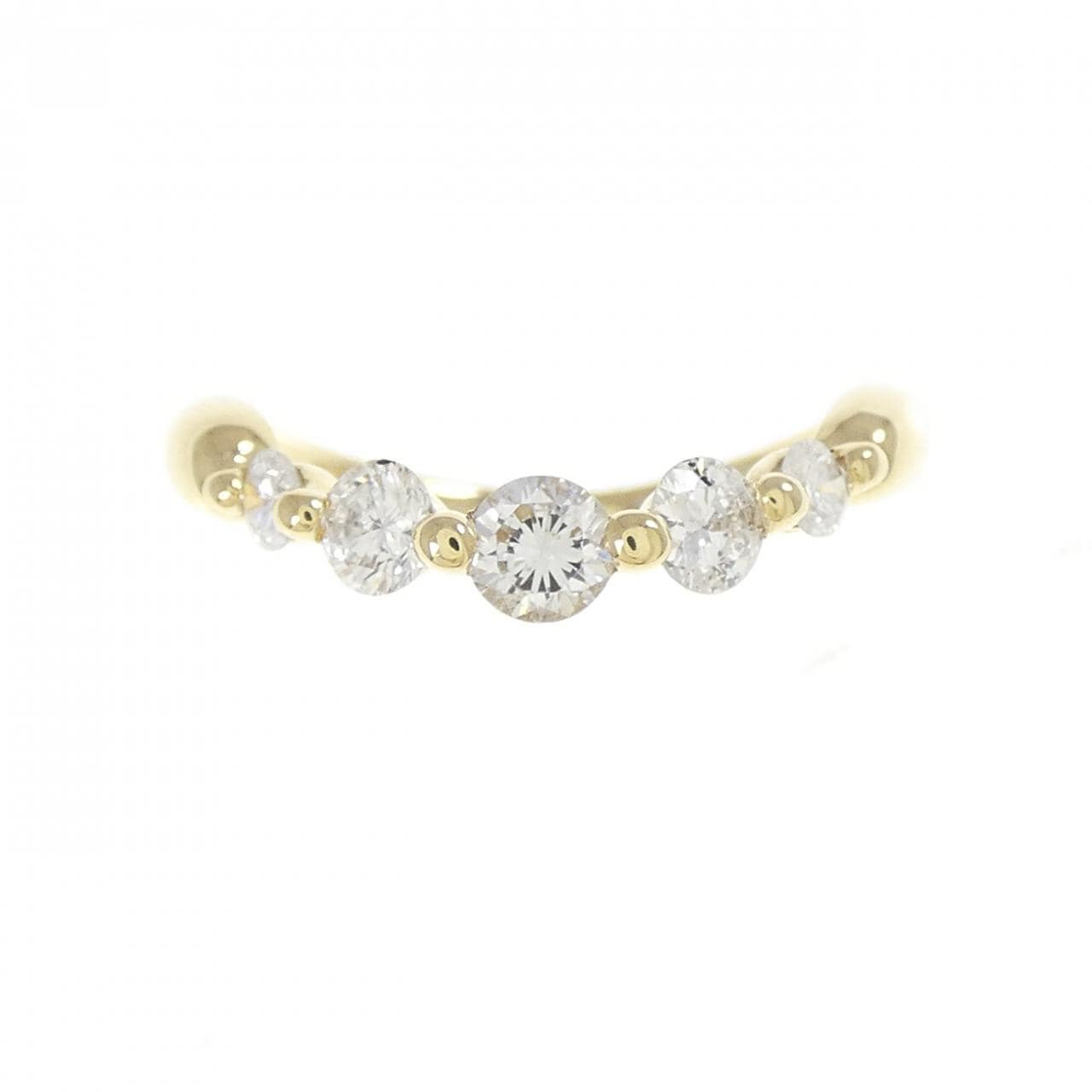 K18YG ダイヤモンド リング