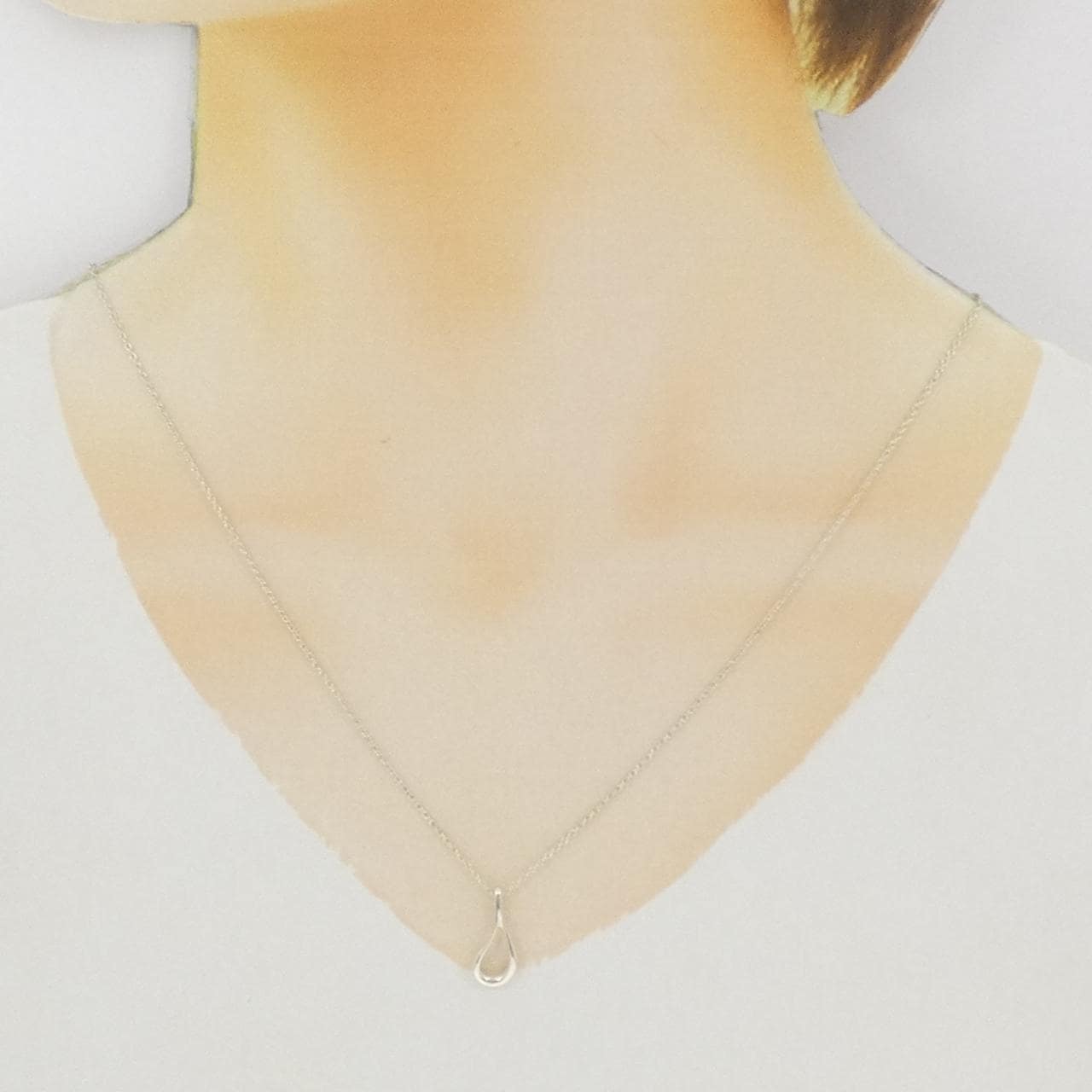 ティファニー オープンティアドロップ ネックレス