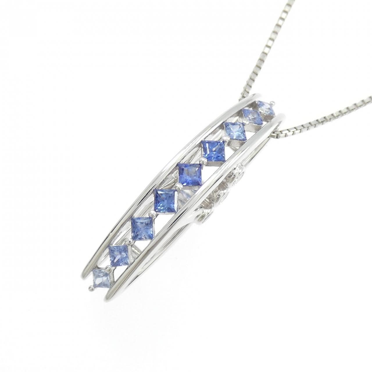 ジュネ サファイヤ ネックレス 0.93CT