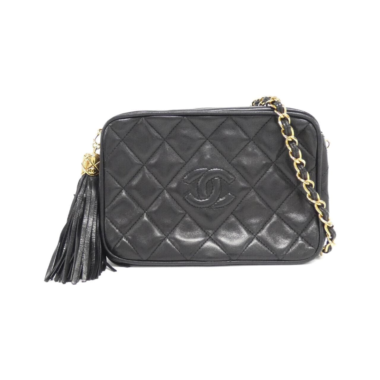 [vintage] CHANEL Diamond CC Line Shoulder Bag