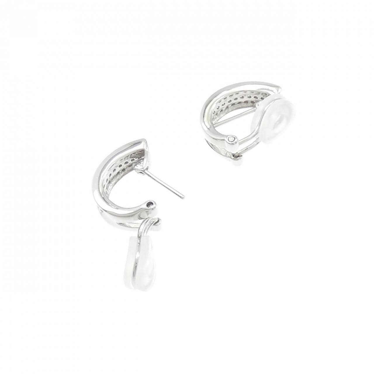 K18WG ダイヤモンド ピアス/イヤリング 0.50CT