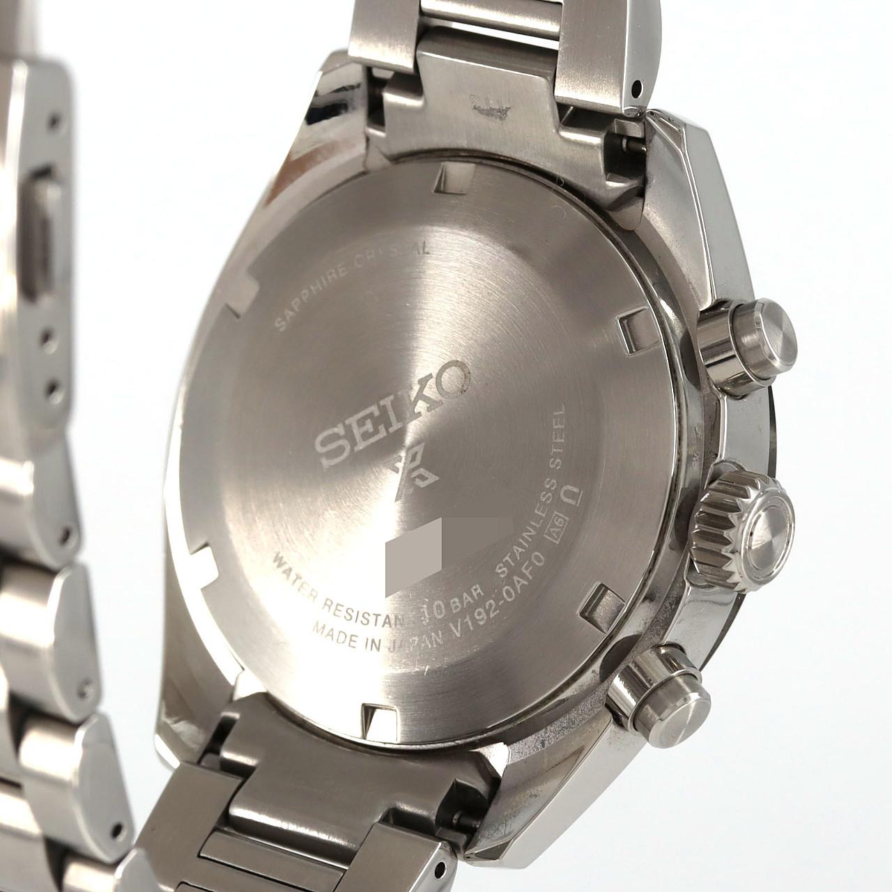 【ノーメンテナンス還元価格】セイコー プロスペックス スピードタイマー V192-0AF0/SBDL085 SS ソーラークォーツ
