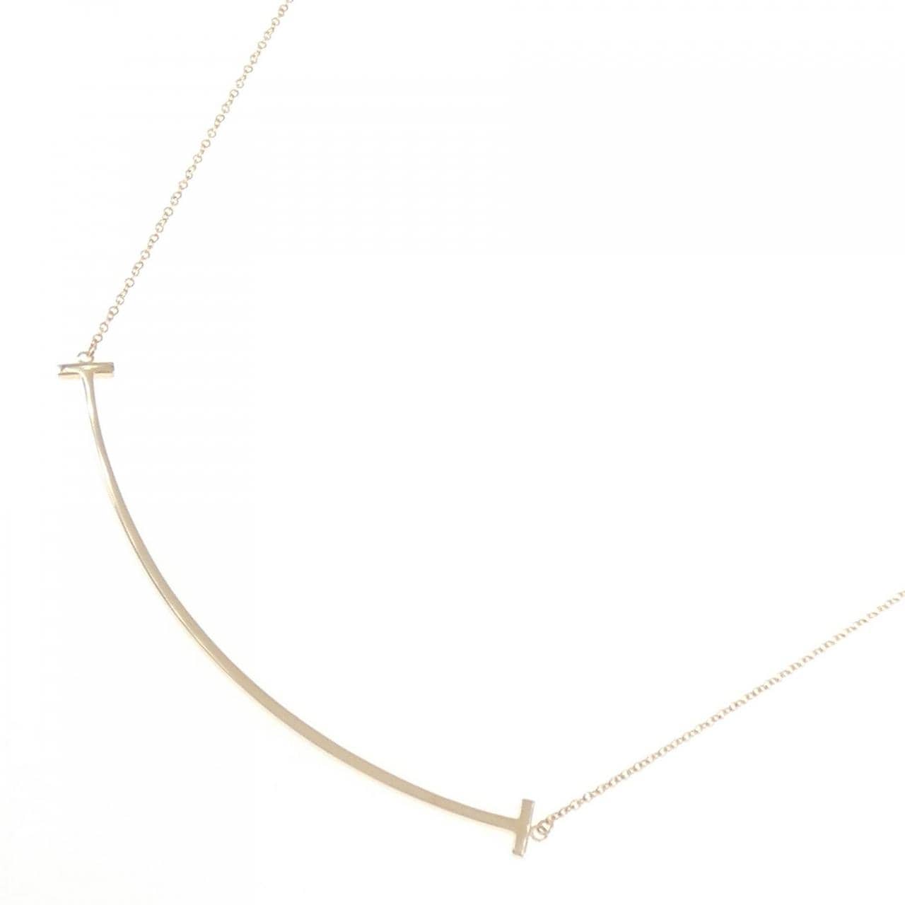 ティファニー Tスマイル ラージ ネックレス