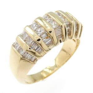 K18YG ダイヤモンド リング 1.00CT