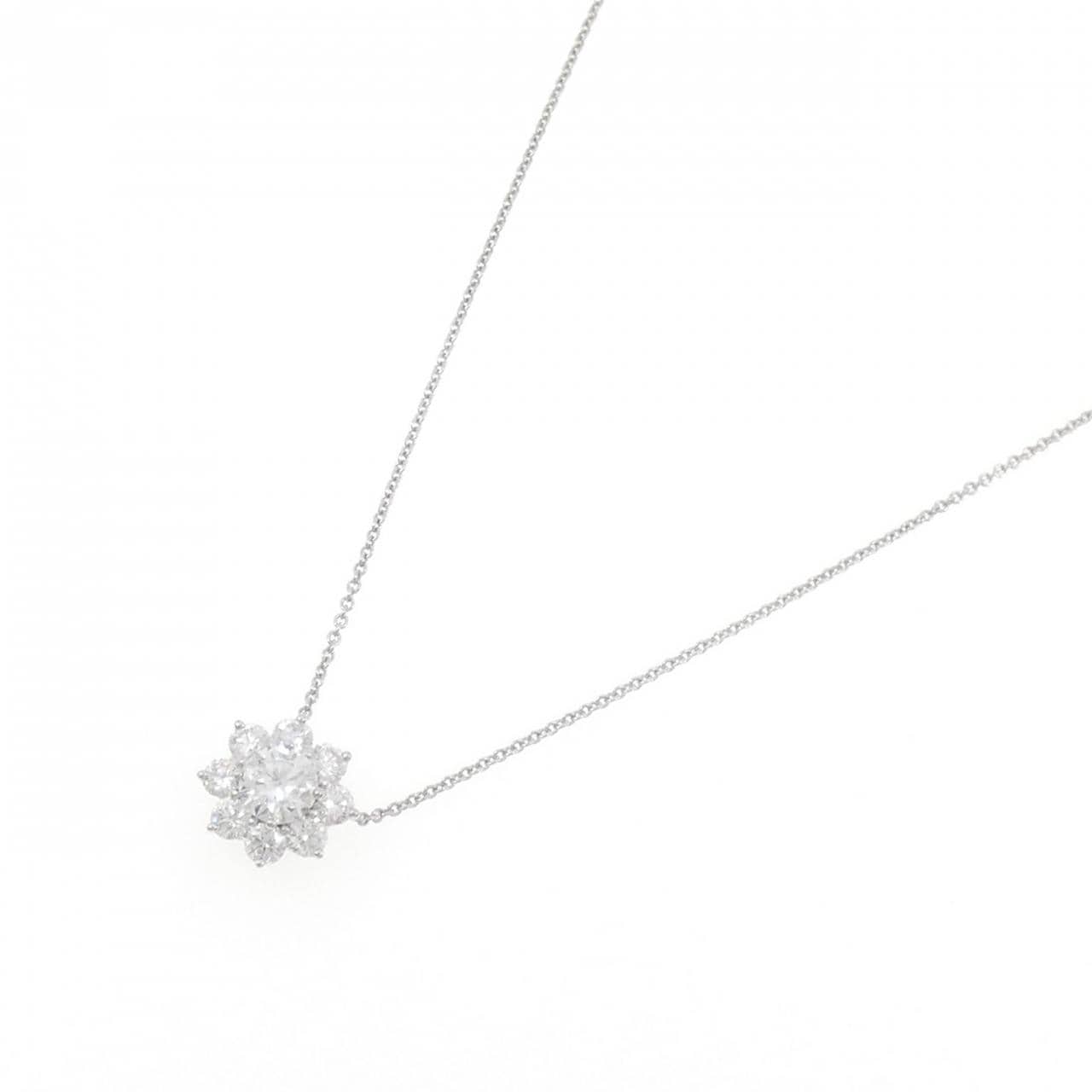 ハリーウィンストン サンフラワー スモール ネックレス 0.70CT
