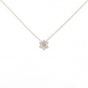 K18PG ダイヤモンド ネックレス 0.1CT