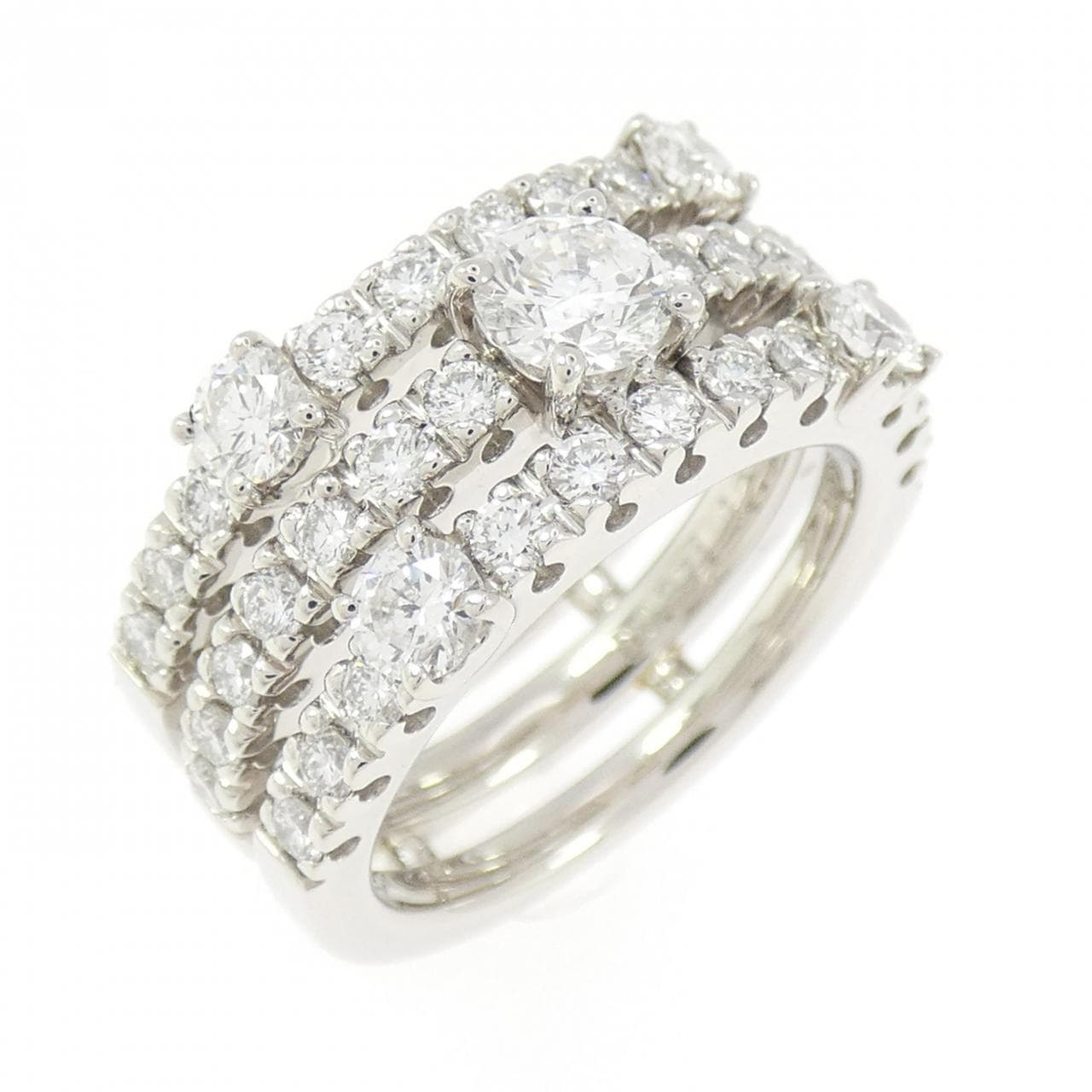 PT900 ダイヤモンド リング 0.371CT