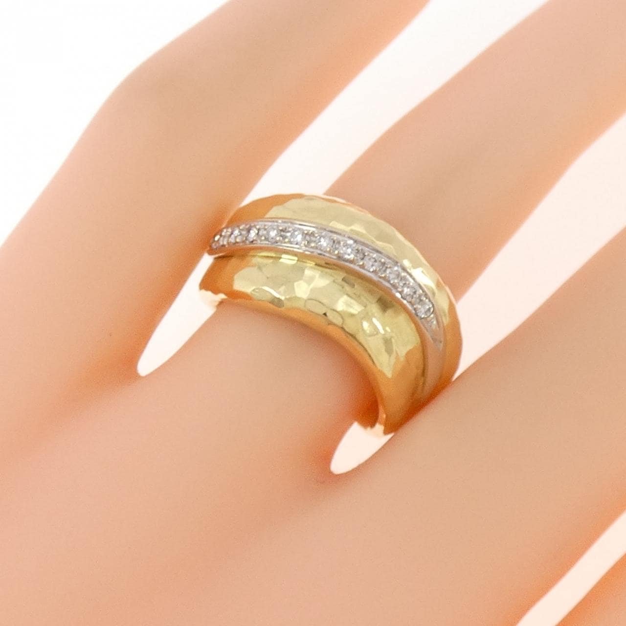 750YG/750WG ダイヤモンド リング