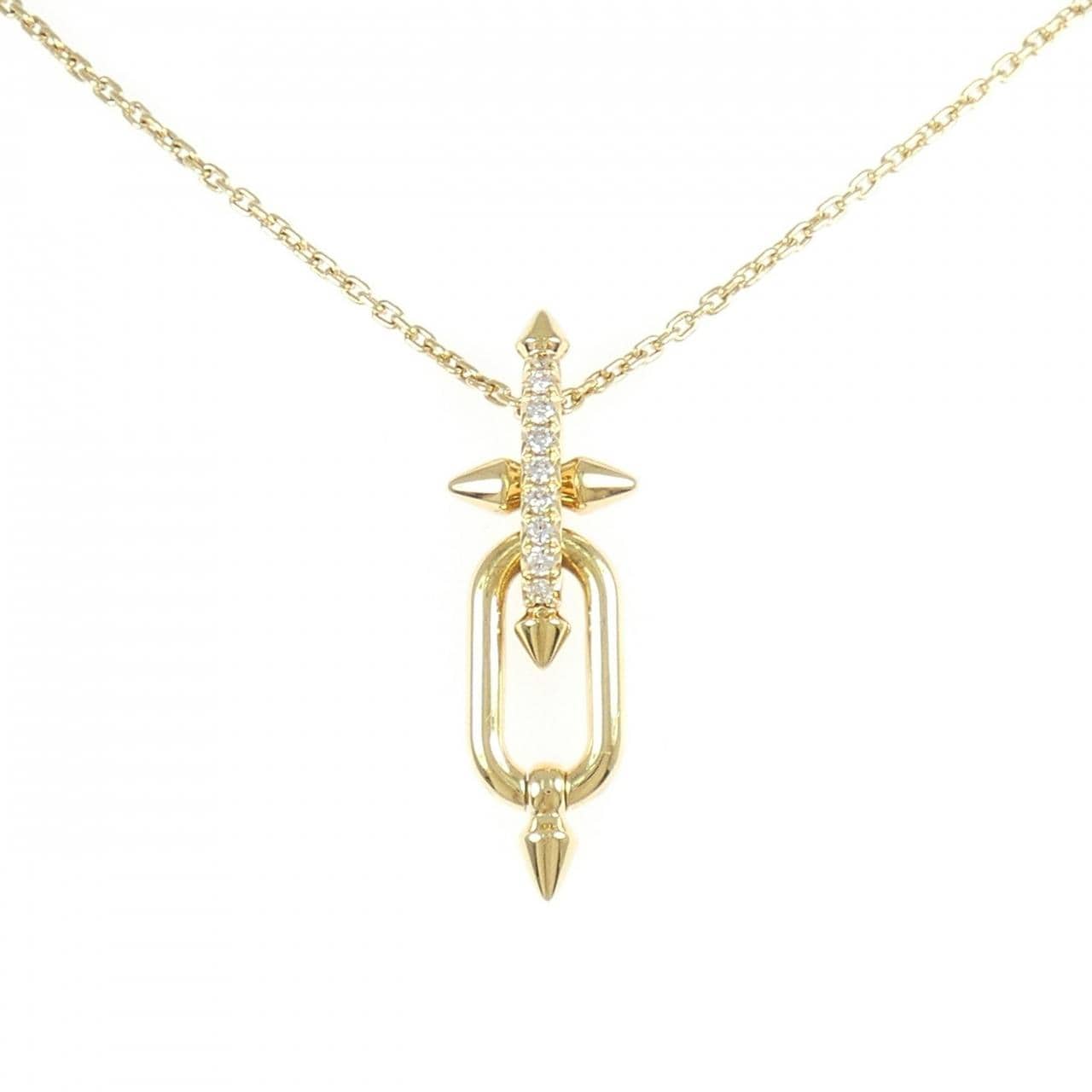 ティファニー タイタン ネックレス 0.24CT