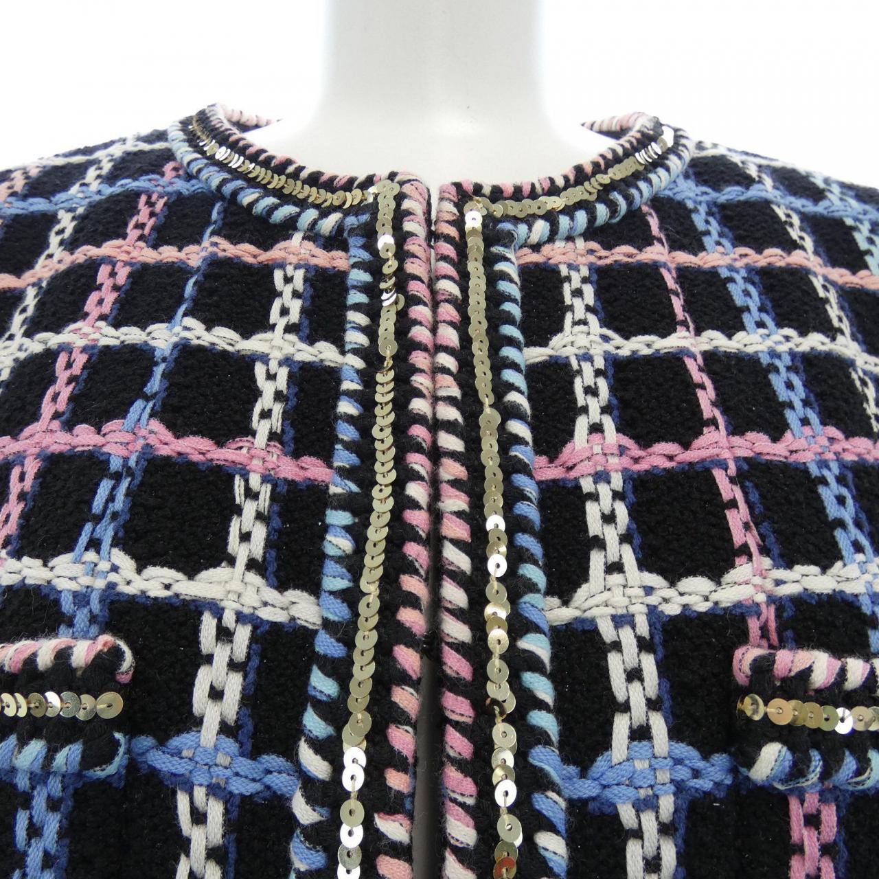 CHANEL CHANEL Collarless Jacket