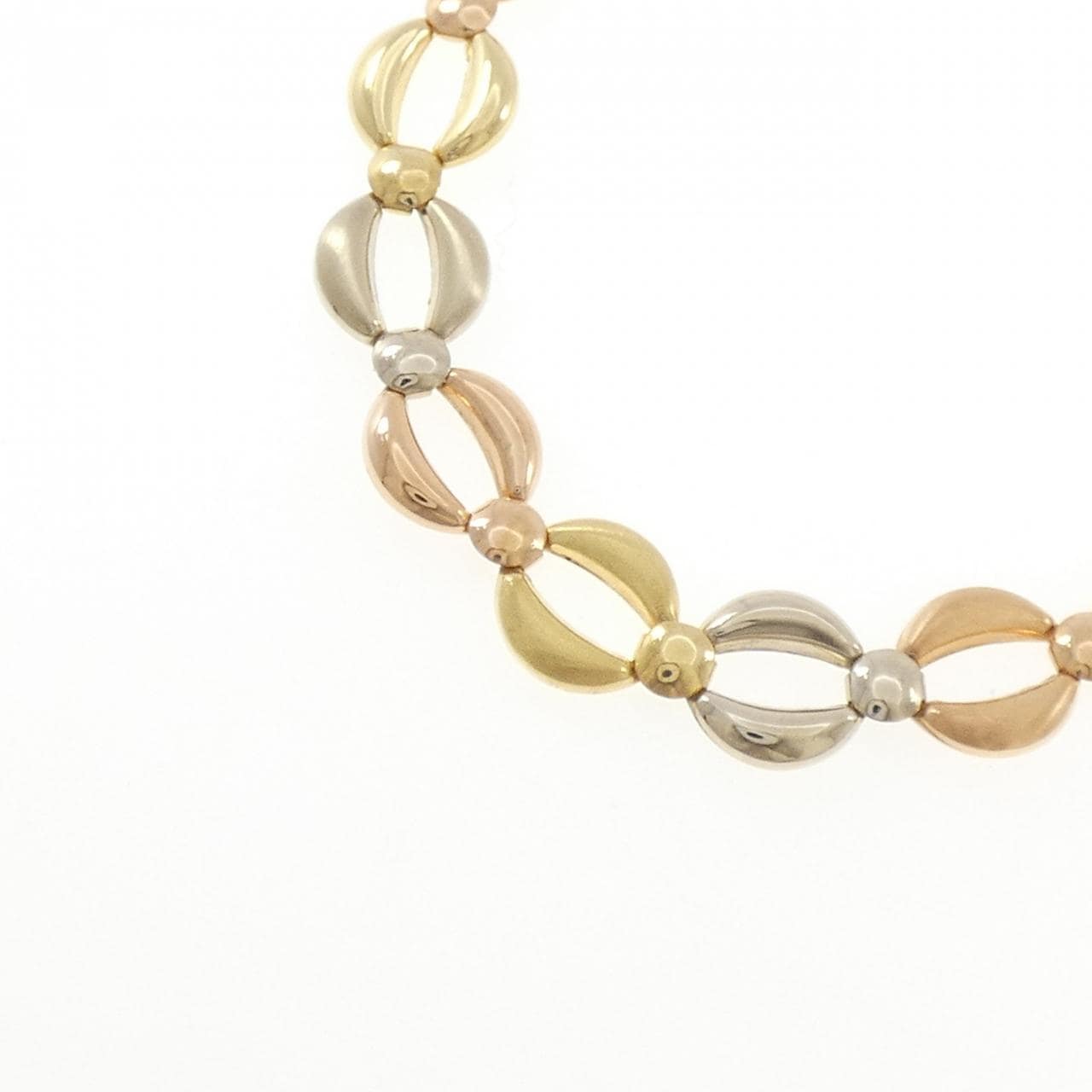 750スリーカラー ネックレス