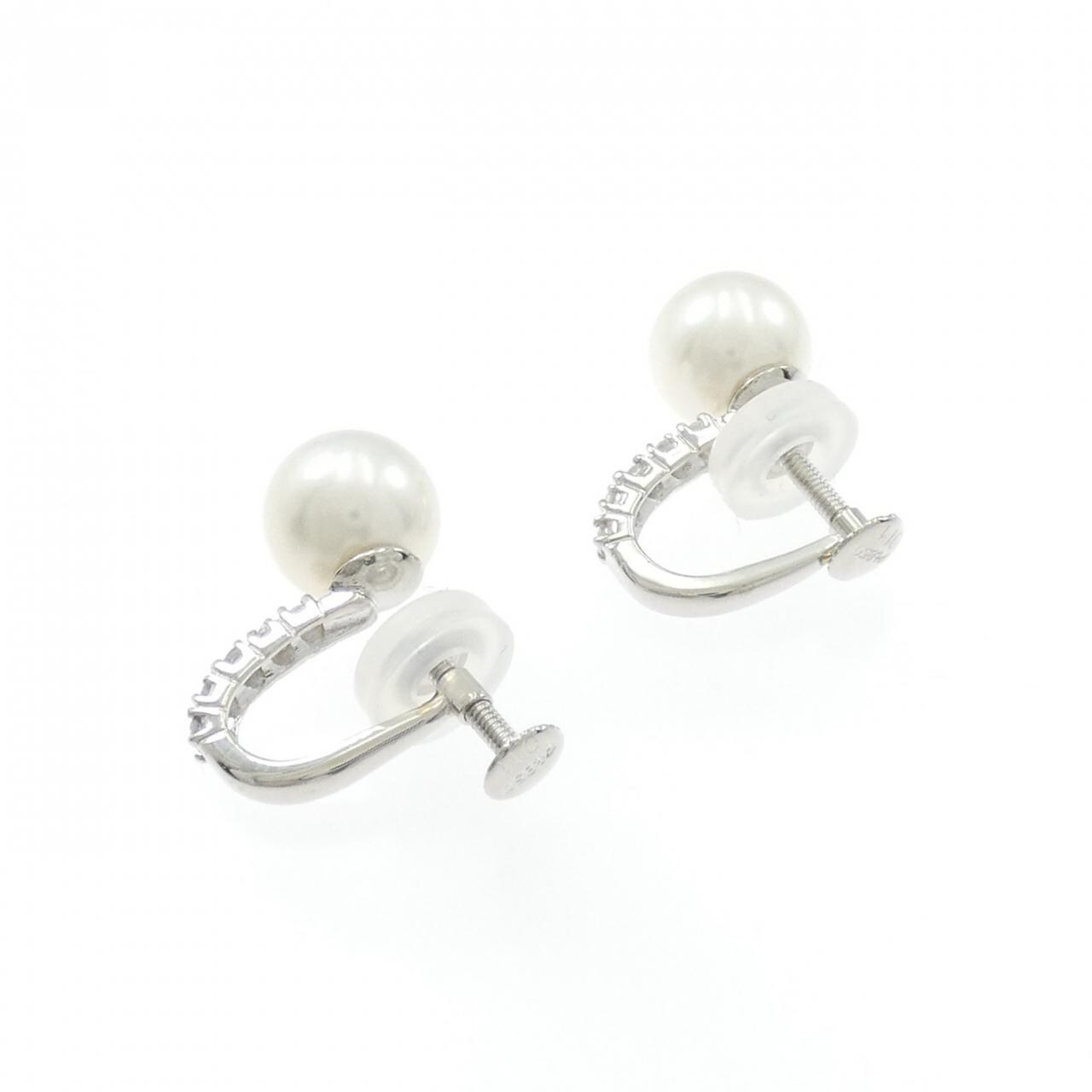 PT850 Akoya Pearl Earrings 8.2mm