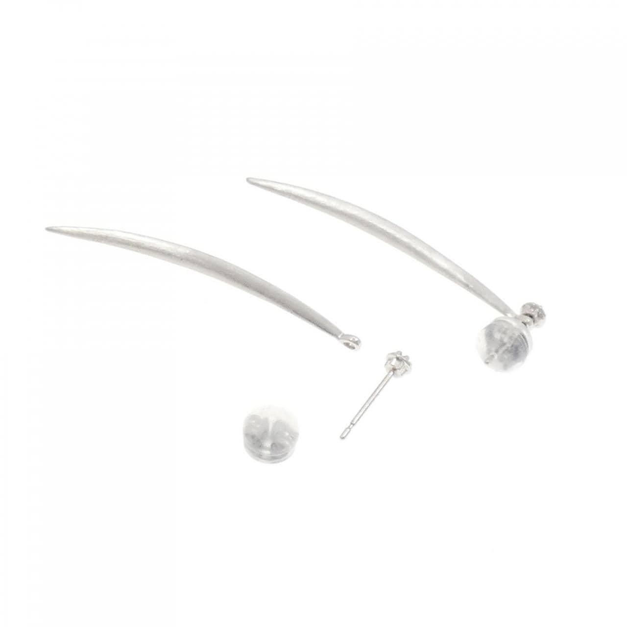 PT950/PT900 2WAY ダイヤモンド ピアス 0.20CT