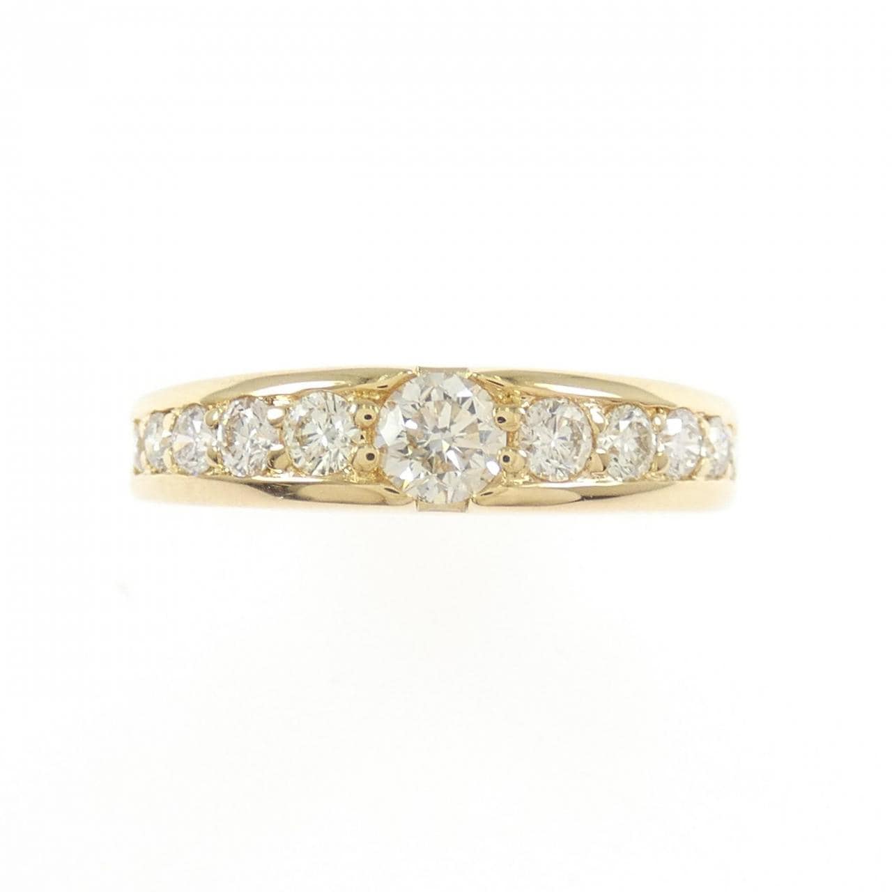 K18YG ダイヤモンド リング 0.50CT