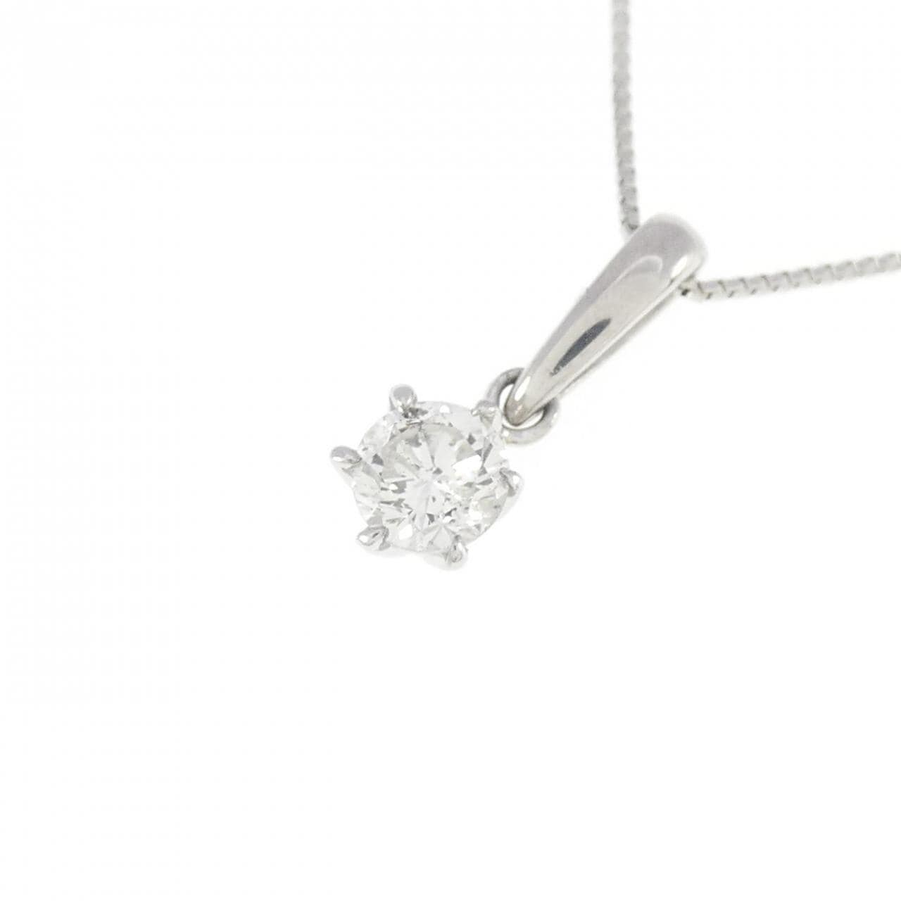 PT Solitaire Diamond Necklace 0.26CT