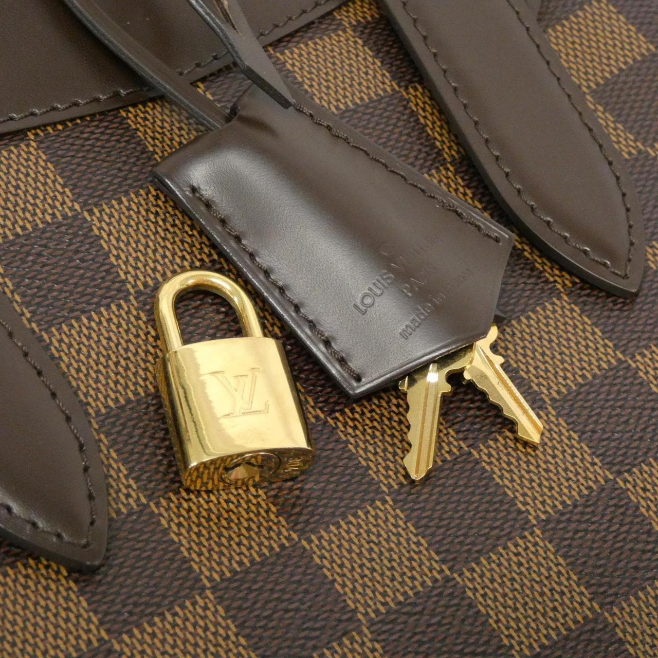 LOUIS VUITTON Damier Verona MM N41118 Shoulder Bag