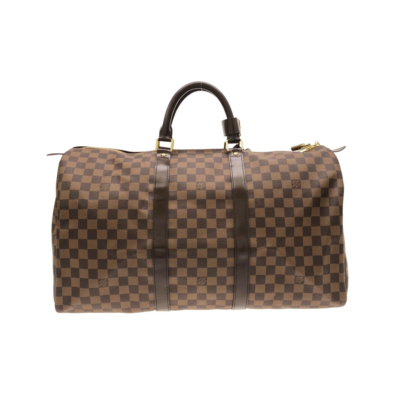 LOUIS VUITTON Damier Keepall 50 厘米 N41427 波士顿包