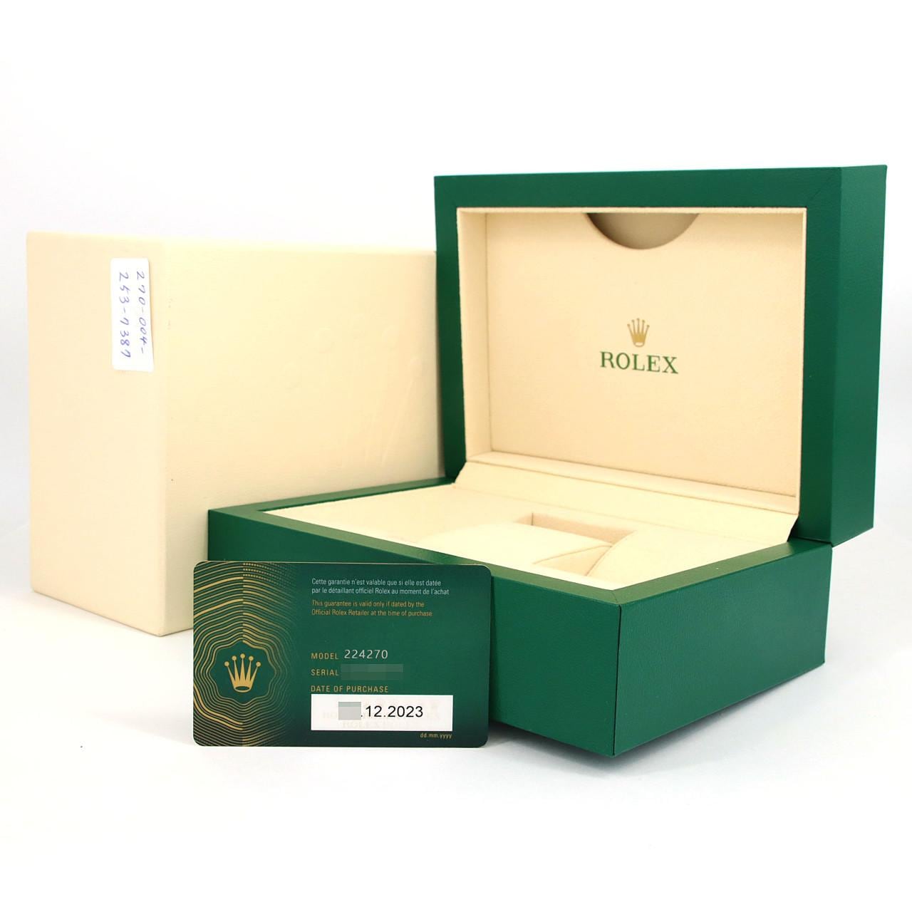 ロレックス エクスプローラーI 224270 SS 自動巻 ランダム番