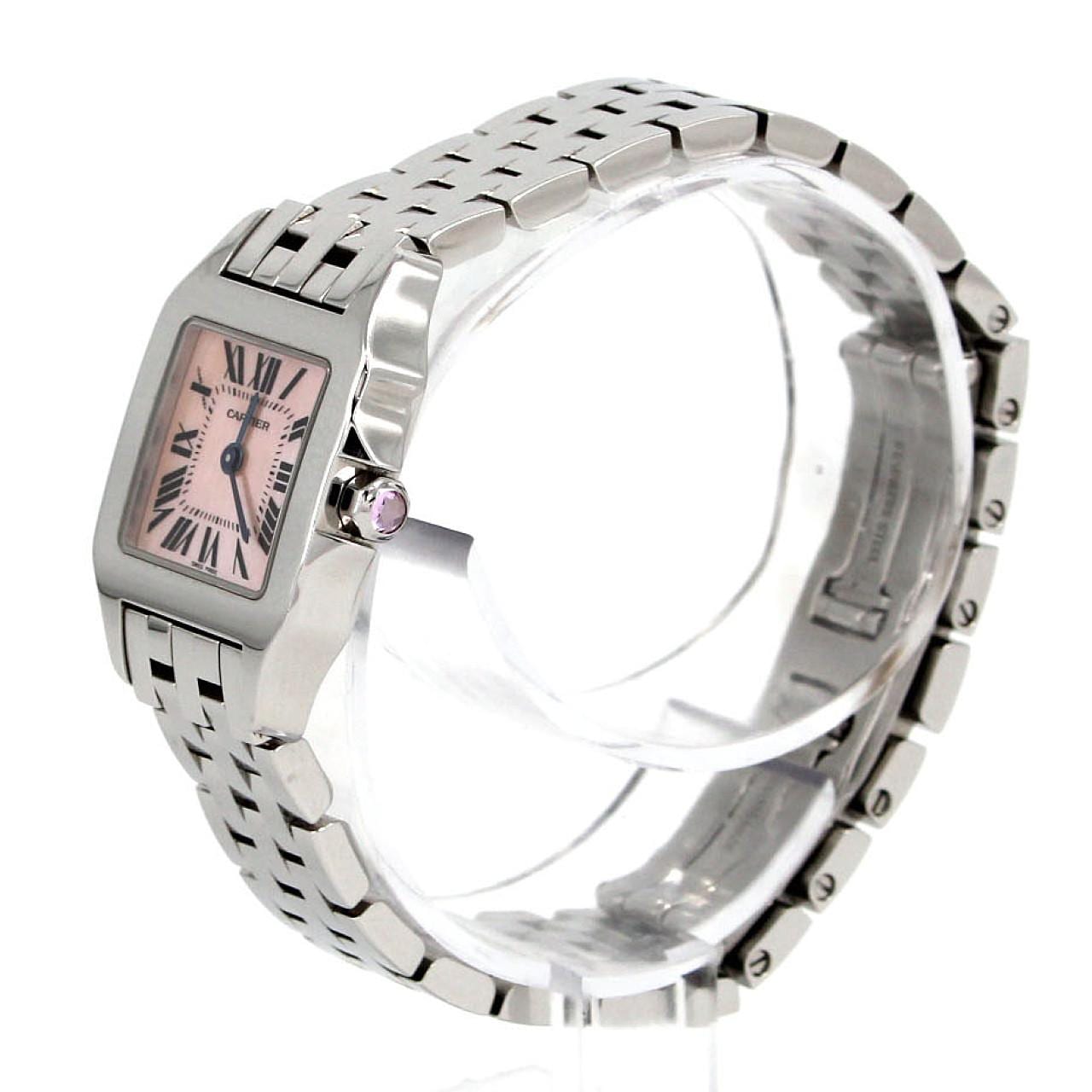 カルティエ サントスドゥモワゼルSM W25075Z5 SS クォーツ