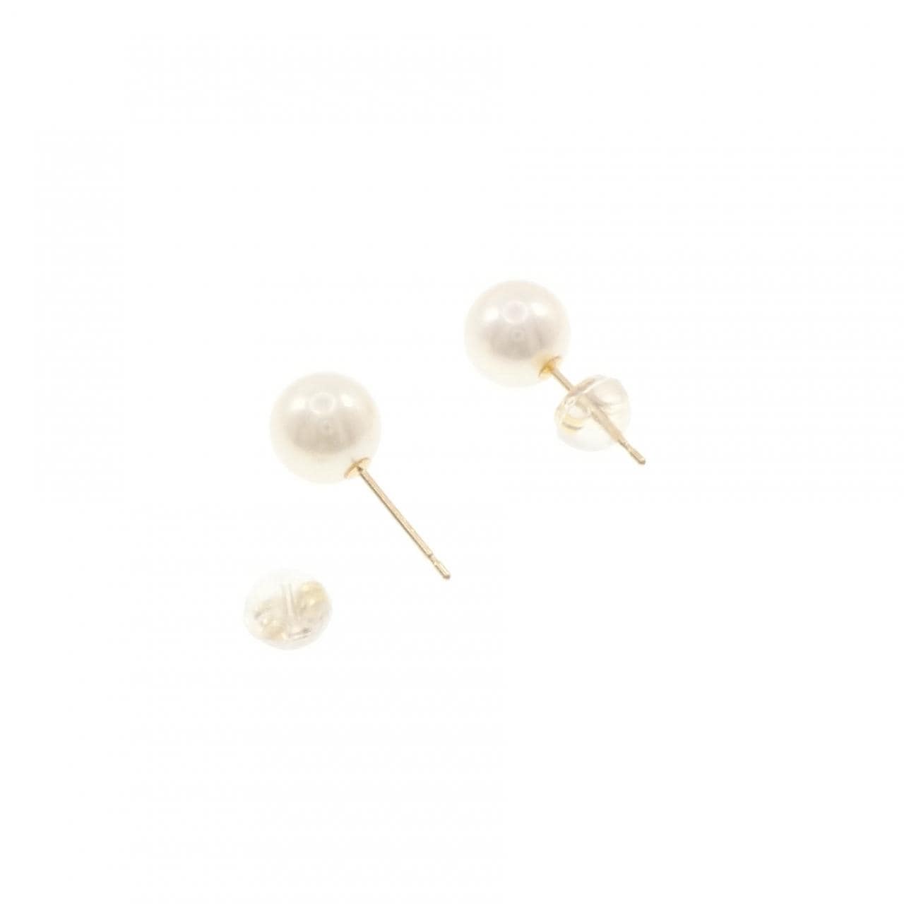 K18YG アコヤパール ピアス 7.1mm